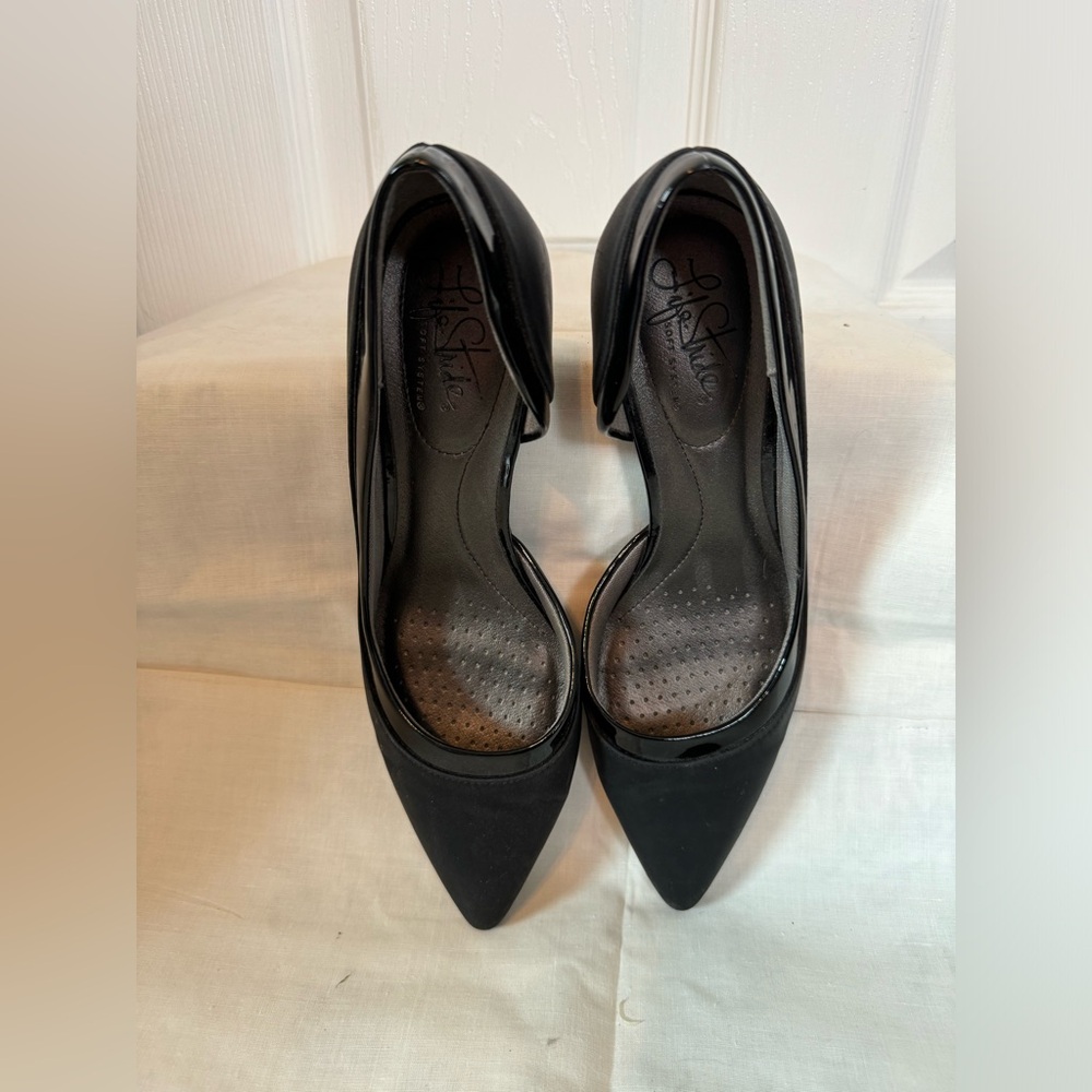 Women’s black heels by life stride